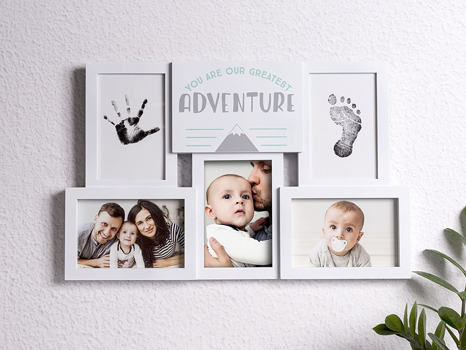 Baby Print Collage Frame - Greatest Adventure