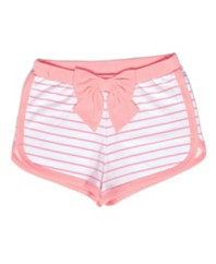 Epic Threads Girls Bow Waist Shorts - Baby pink