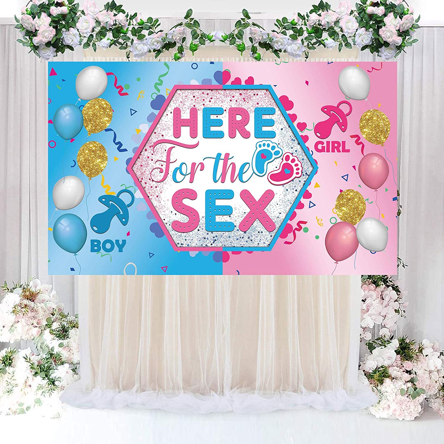 Banner - "Here For The Sex"