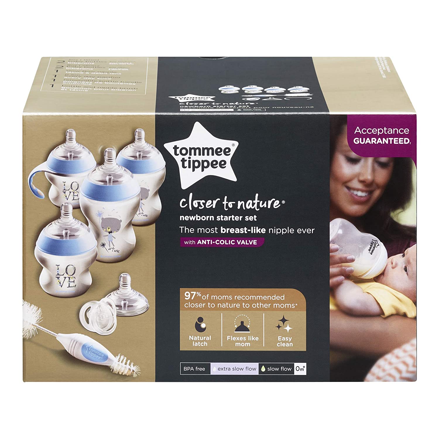 Tommee Tippee Closer to Nature Newborn Set - Blue