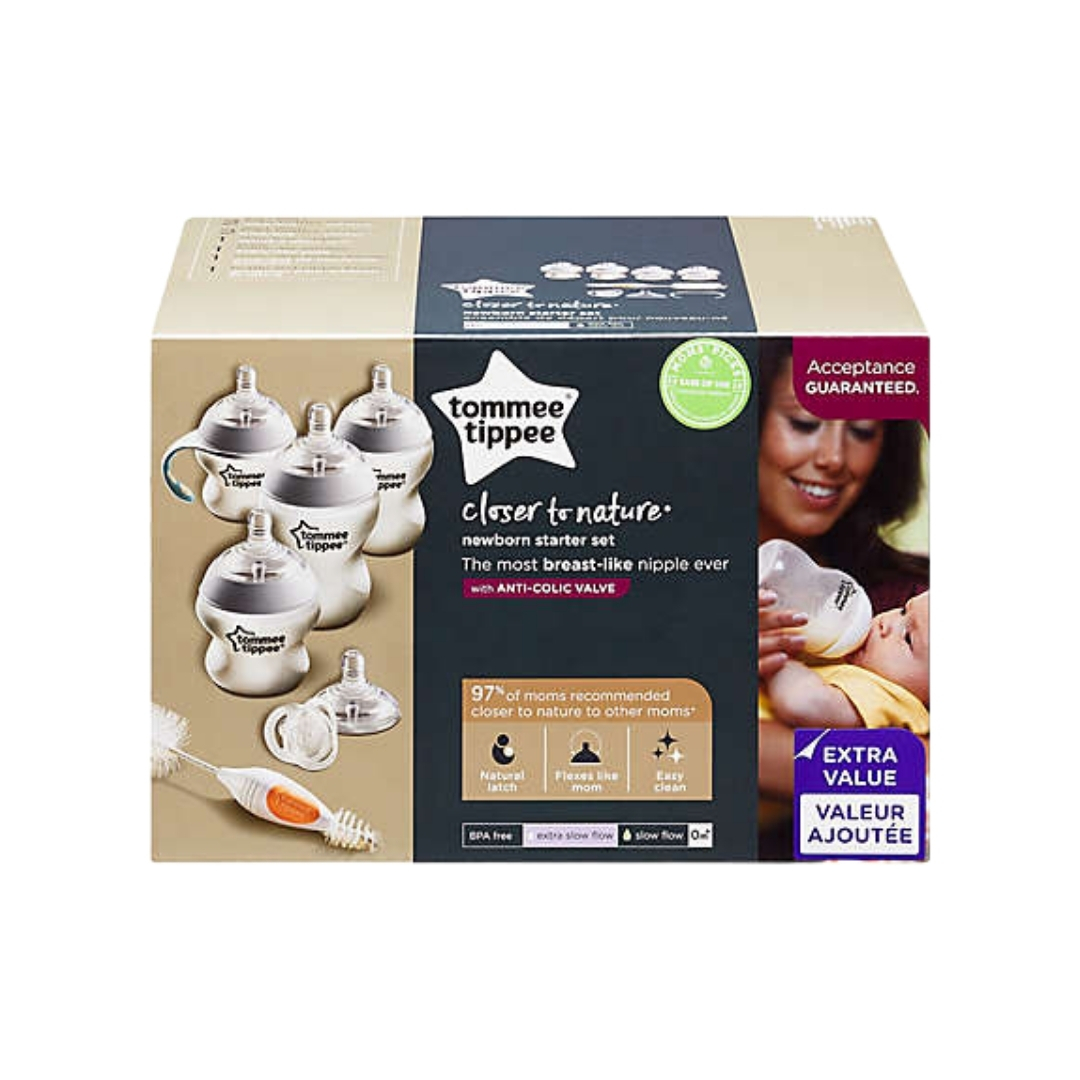 Tommee Tippee Closer to Nature Newborn Set - Clear