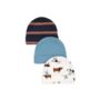 Gerber Baby Boy Hats - 3pk - 0-6 mths, Blue