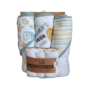 Chick Pea Towel & Washcloth Set - 6 Piece - Mint