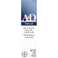 A&D Treat Diaper Rash Cream 4oz