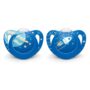 First Essentials by Nuk Orthodontic Pacifier - 2pk - 6-18mths, Blue