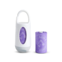 Munchkin Change & Toss Diaper Bag Dispenser - 24 Count - Purple