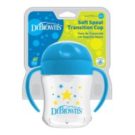 Dr. Brown's Soft Spout Transition Cup - 6oz - Blue