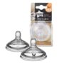 Tommee Tippee Closer To Nature 2pk Nipples - 6mths
