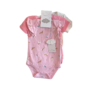 Baby Bodysuits - 3pk - 6/9mths, Pink