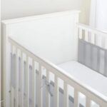 Classic Mesh Breathable Crib Liner - Grey