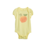 Gap Baby Peach Bodysuit - 6-12 mths