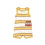 Baby Boy Sleeveless Romper - 3mths, Yellow Stripe