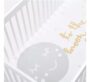 Cloud Island Fitted Crib Sheet - To The Moon