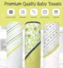 Modern Baby Towel & Washcloth Set - 6 Piece - Avocado