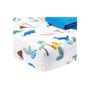 Cloud Island Fitted Crib Sheets - 2pk - Blue Dinos