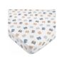 WB Fitted Crib Sheet - 100% Cotton - Blue