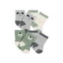 Gerber Baby Socks - 4pk - 0-6 mths, Grey