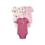 Child of Mine by Carter's 3pk Onesies - Girls - 3/6mths, Pink