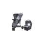 Baby Trend Venture 3-Wheel Stroller Travel System - Stellar Grey