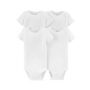 Carter's Just For You Onesies 4pk - White - 3mths