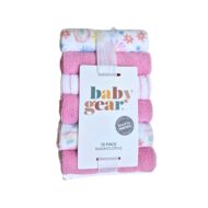 Baby Gear Washcloths - 12pk - Pink