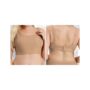 Momcozy Hands Free Nursing Bra - XL, Mocha