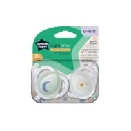 Tommee Tippee Night-time Pacifier Glow In Dark - 0-6mths