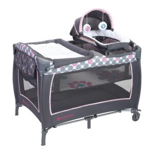 Baby Trend Lil' Snooze Deluxe II Nursery Center - Daisy Dots