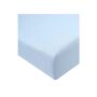 Cloud Island Fitted Crib Sheet - 100% Cotton - Light Blue