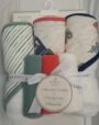 Modern Baby Towel & Washcloth Set - 6 Piece - Navy