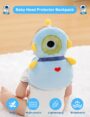 Baby Head Protector Backpack - Blue