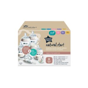 Tommee Tippee Natural Start Baby's First Bottle Set - 8pc