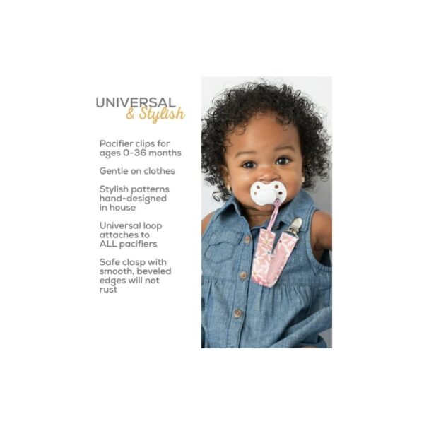 Booginhead Pacifier Clips - 2pk - Image 3