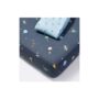 Cloud Island 100% Cotton Fitted Crib Sheets - 2pk - Space/Starburst Blue