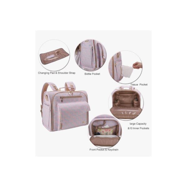 AllCamp Diaper Bag Backpack & Tote - Image 2