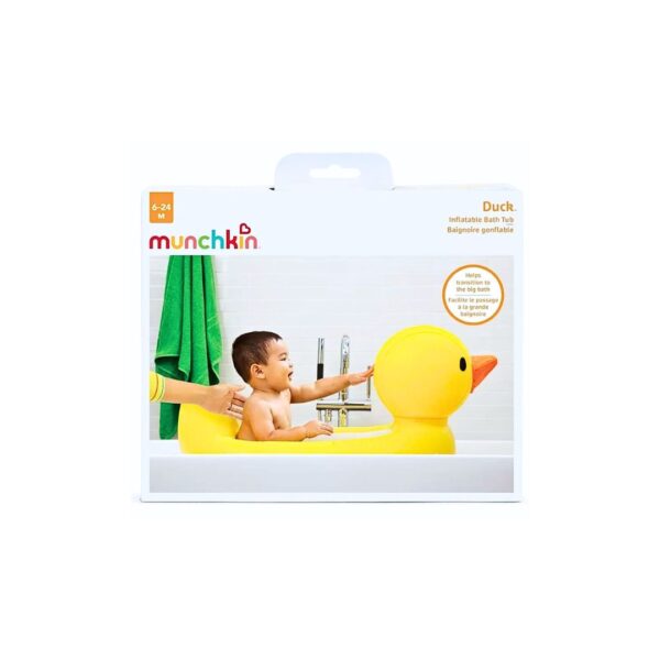 Munchkin Duck Bathtub W/White Hot Heat Alert