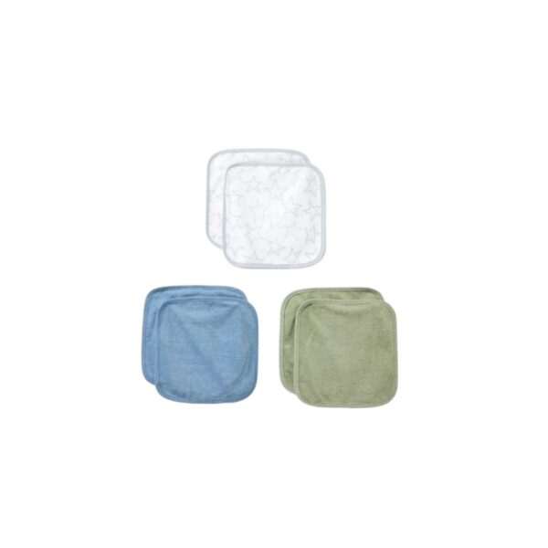 Cloud Island Baby Washcloth Set 6pk - Image 2
