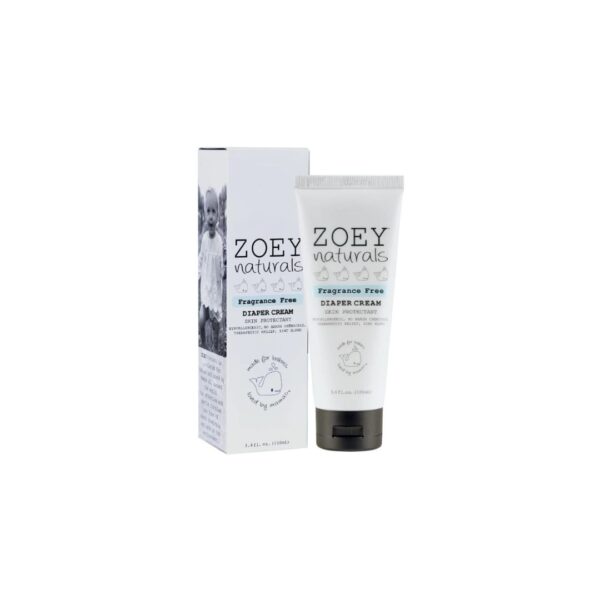 Zoey Naturals Diaper Cream (Fragrance Free) 3.4oz