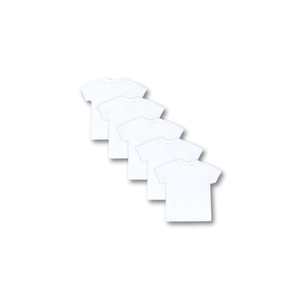 Hanes Toddler White Tees - 5pk