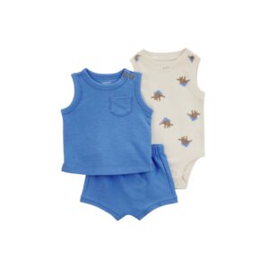 Carter's Baby Onesie & Shorts Set - 3 Piece