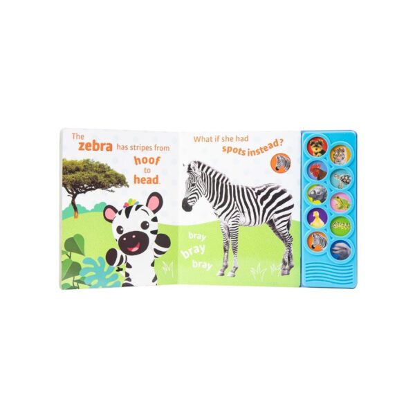 Baby Einstein Amazing Animals 10 - Button Sound Book - Image 2