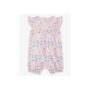 Baby Girl Flutter Sleeve Romper - 6/9mths