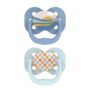 Dr. Brown's Advantage Pacifier 0-6mths - 2pk - Blue