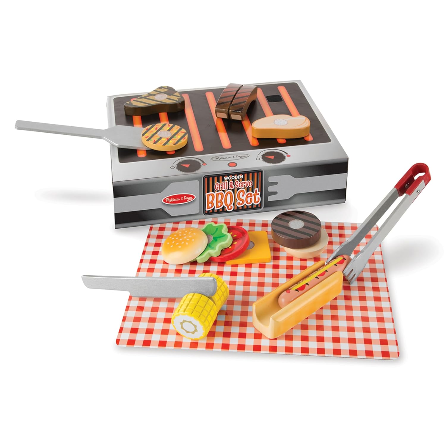Melissa & Doug Grill & Serve Barbeque Set