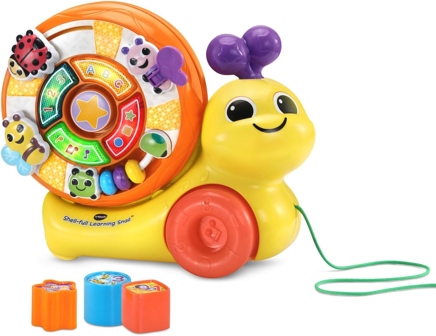 VTech Shell-Full Learning Snail Pull Toy - Image 2