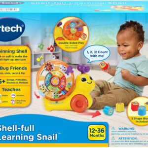 VTech Shell-Full Learning Snail Pull Toy