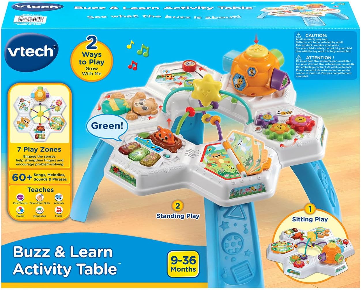 Vtech Buzz & Learn Activity Table - Image 3