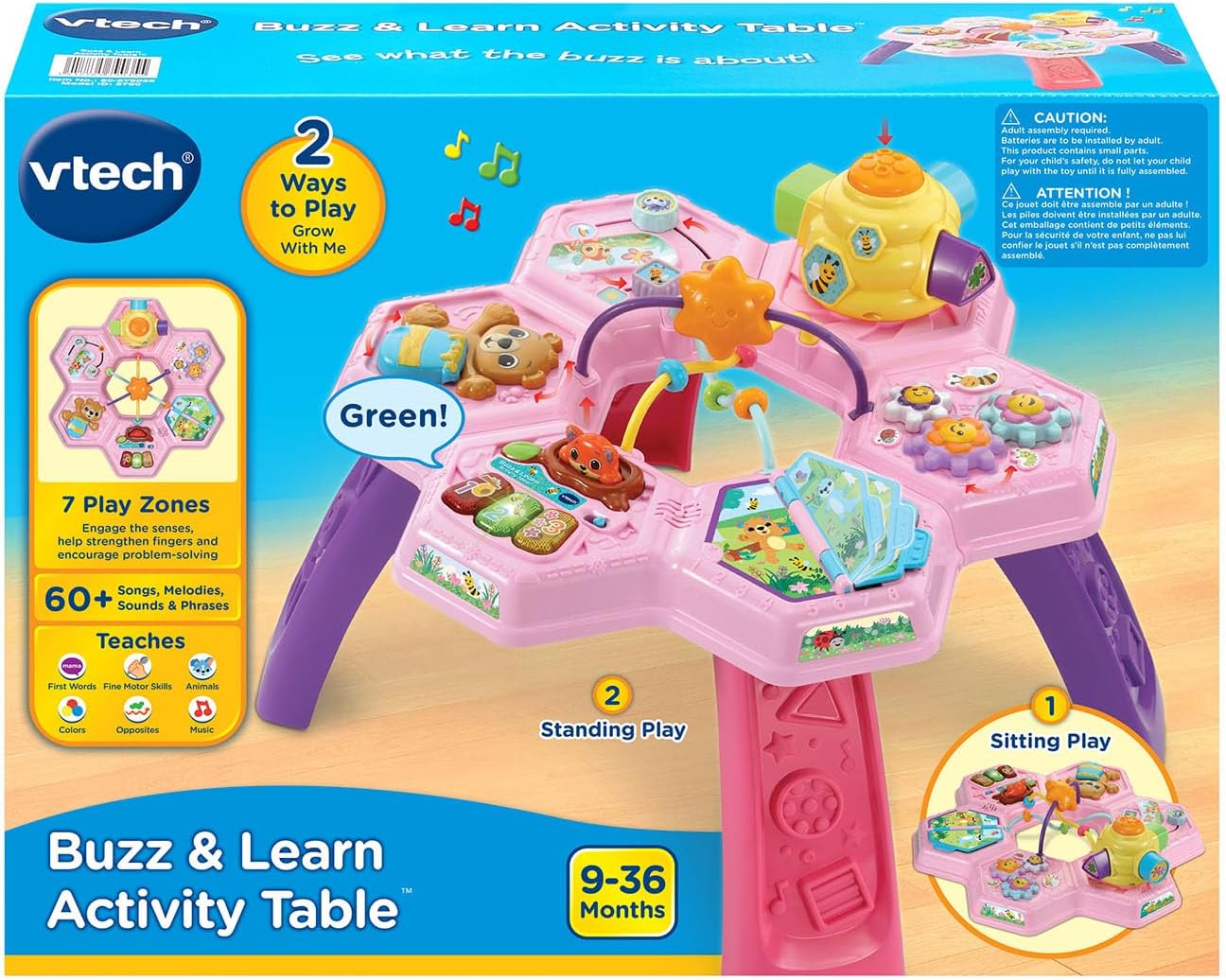 Vtech Buzz & Learn Activity Table - Image 4