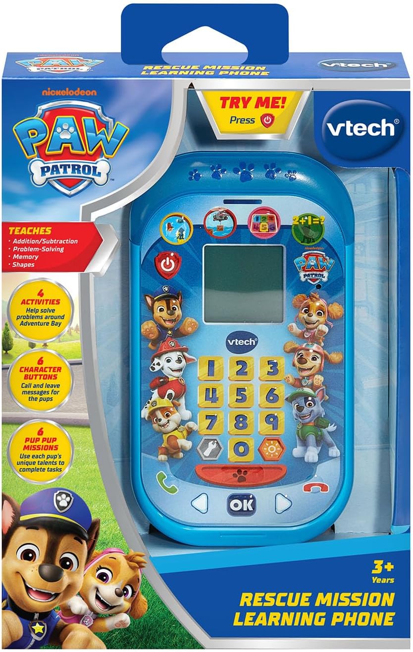 Vtech Paw Patrol Rescue Mission Learning Phone