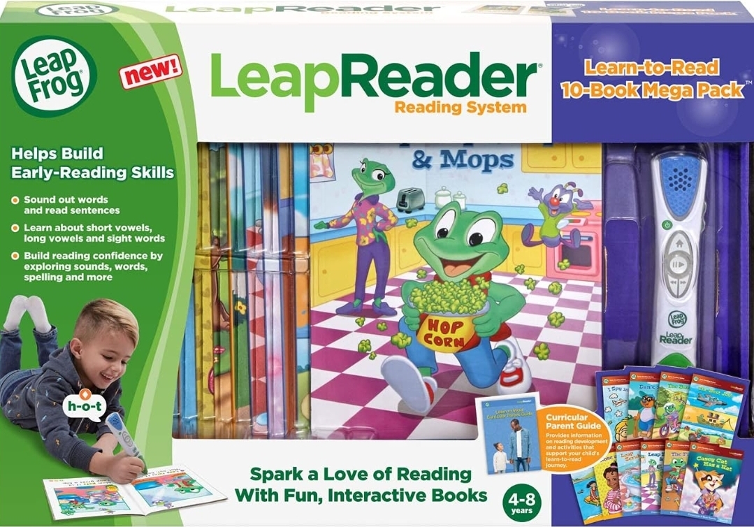 LeapFrog LeapReader Learn-to-Read 10-Book Mega Pack